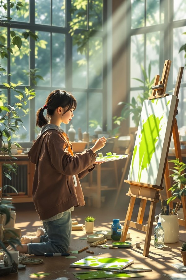 画室的午后阳光 - 久久精品视频18青春校园剧海报